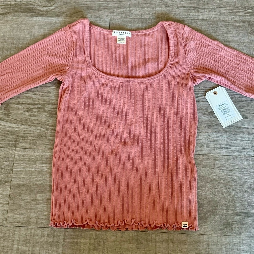 NWT Billabong Mauve Shirt ~ Size S